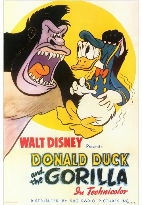 Poster for Donald Duck and the Gorilla