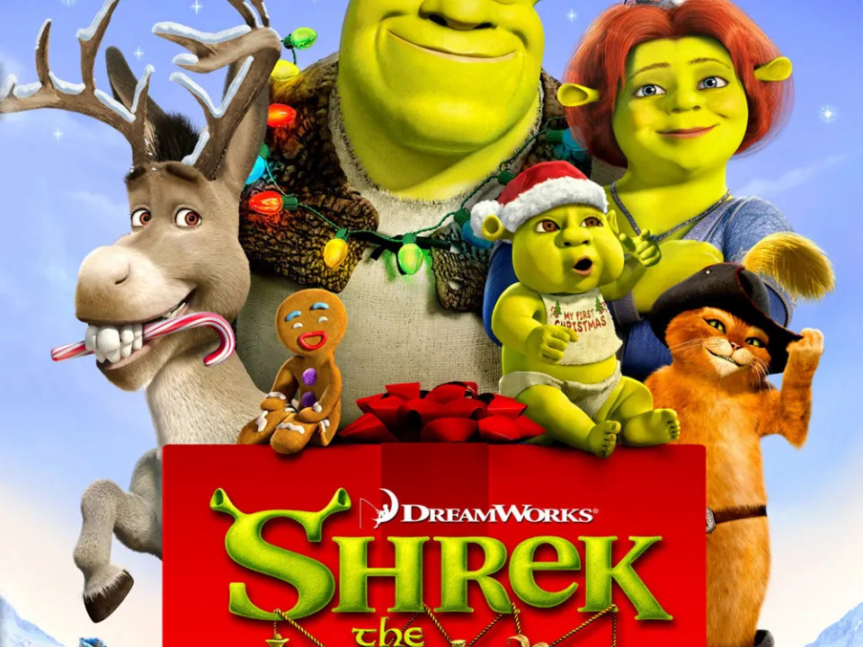 Poster for Shrek the Halls