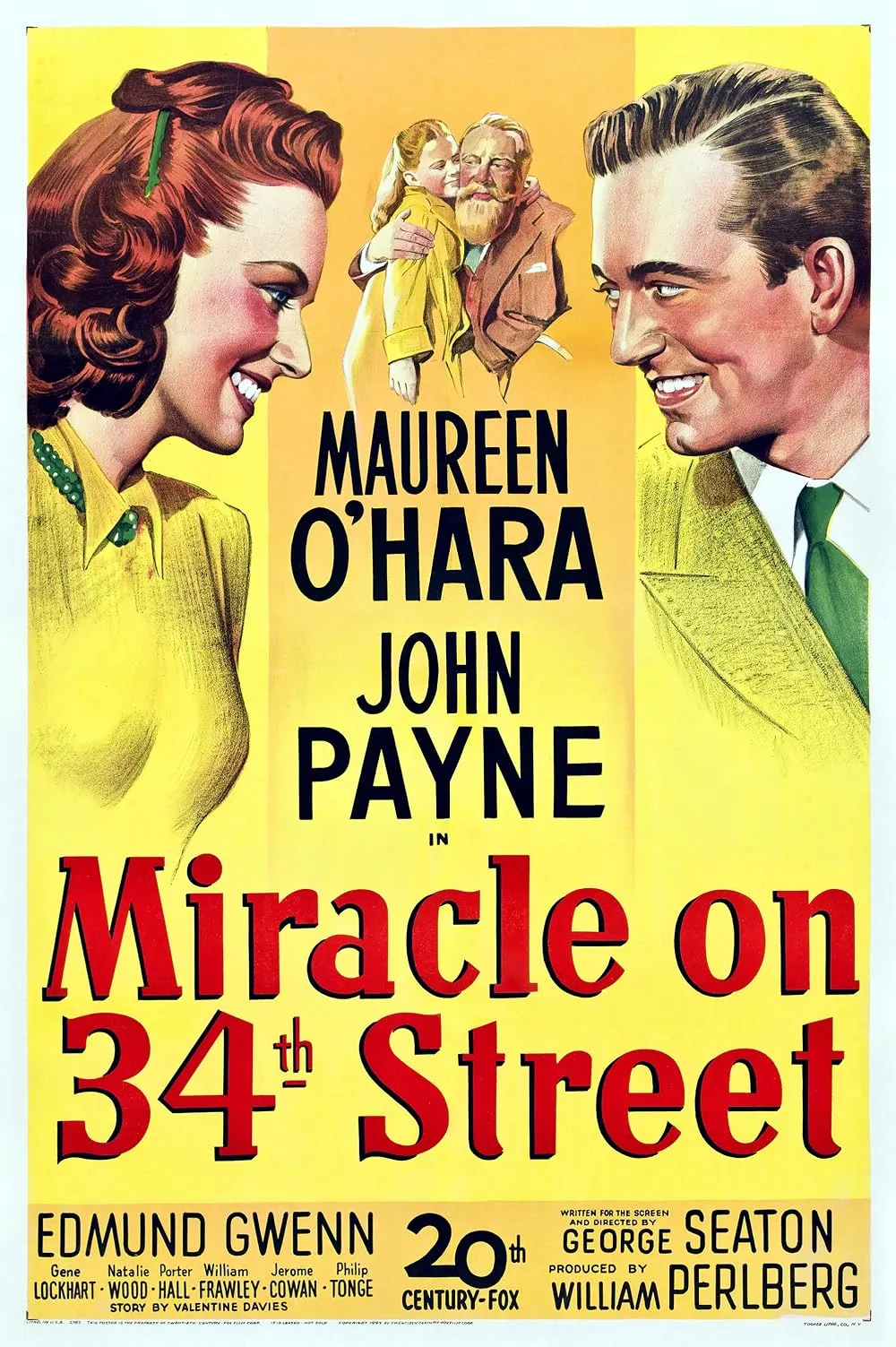 Poster for Miracle on 34th Street