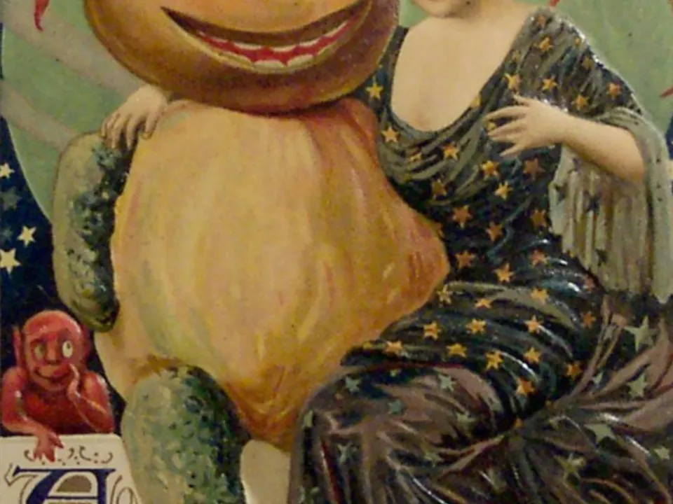 Photo for Postcard: “A Halloween Wish” (John Winsch, 1912)