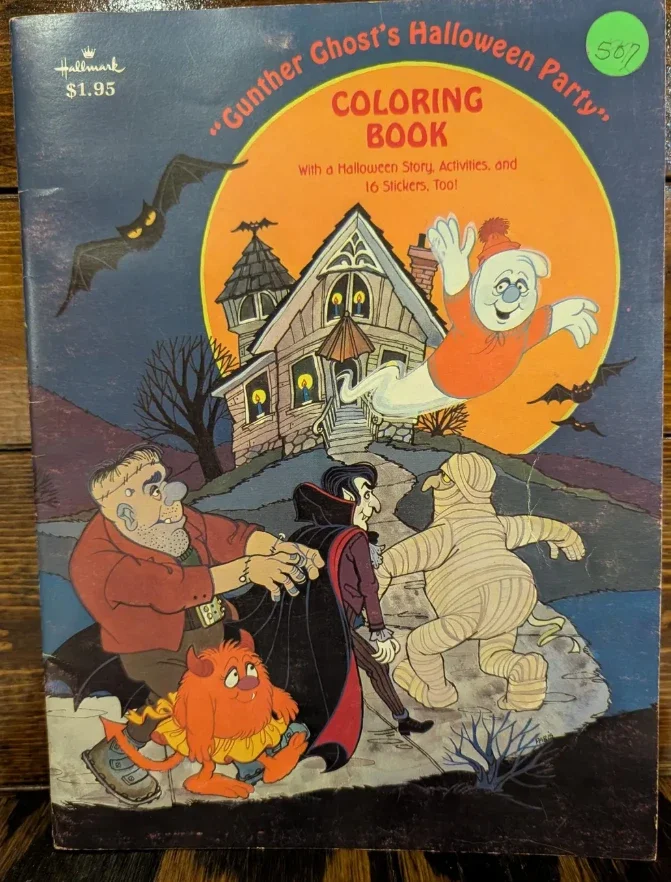 Front cover for Gunther Ghost’s Halloween Party