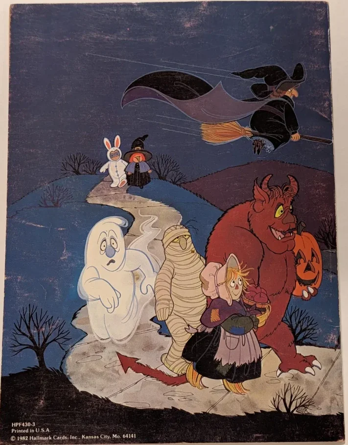 Back cover for Gunther Ghost’s Halloween Party
